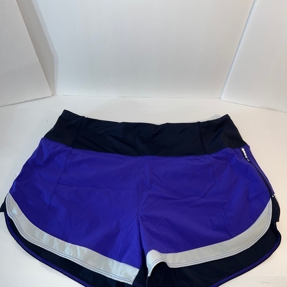 NWOT Althleta Color Block Running Shorts ZIP POCKET DRAWSTRING Size M - Picture 10 of 15
